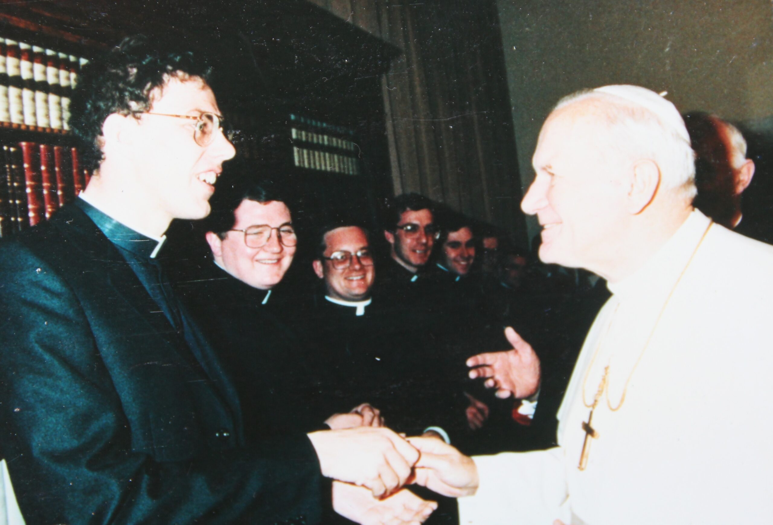 Meeting Pope John Paul II