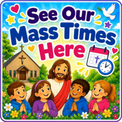 See our Mass times here